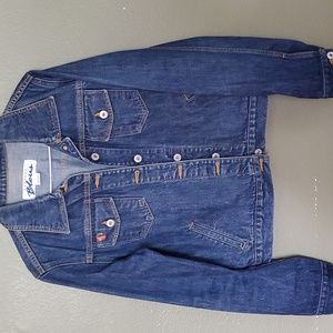 Express Bleus Womans Jean Jacket Size L